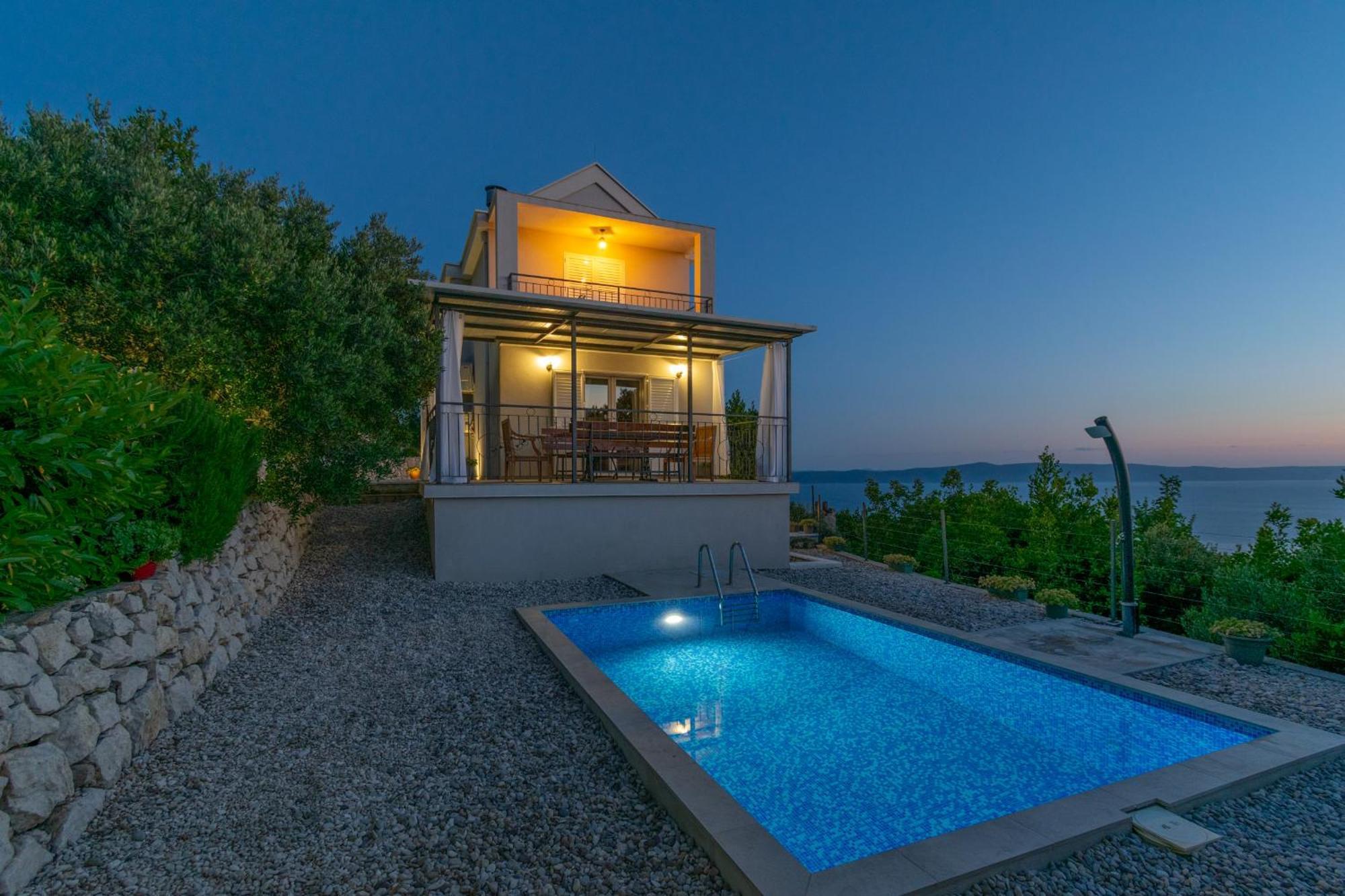 Villa With Sea View Podgora Εξωτερικό φωτογραφία